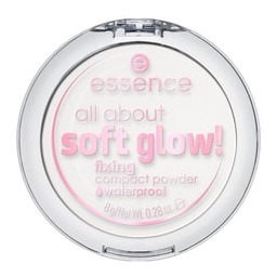 essence all about soft glow! fixing compact powder