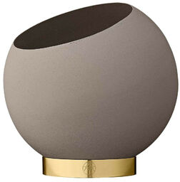 AYTM - Globe Doniczka Ø17xH15,4 Taupe/Gold