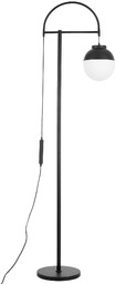 LAMPA STOJĄCA PODŁOGOWA CZARNA BERTINI
