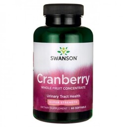 Swanson Żurawina Cranberry ekstrak 420mg 60 kaps