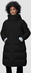 BLAUER Czarny damski płaszcz Lena Raincoat Long Jackets