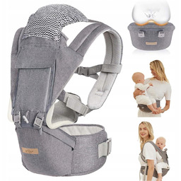 Nosidełko Dla Dziecka Regulowane Wielofunkcyjne Nosidło Siedzisko Biodrowe