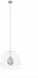 Lumes Biała industrialna lampa wisząca druciana - EX582-Gati
