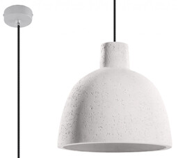 Lumes Industrialna lampa wisząca betonowa E832-Damasi
