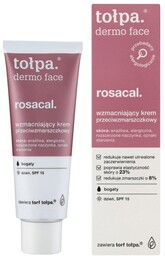 TOŁPA Dermo Face Rosacal Wzmacniający Krem przeciwzmarszczkowy SPF15