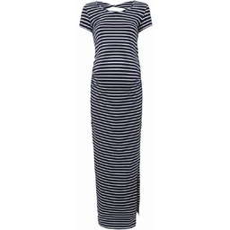 Damska sukienka dzianinowa ciążowa granatowa Bellybutton Maternity, r.L