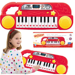 Keyboard Organki Pianinko Zestaw Muzyczny Elektryczny Instrument