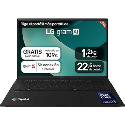 LG gram 16ZD90T.AX88B Laptop 16", Intel Core Ultra7