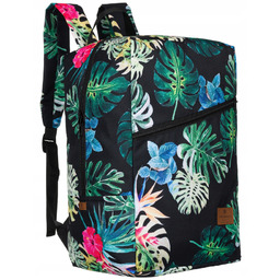 Plecak z uchwytem na walizkę Peterson czarny [DH]