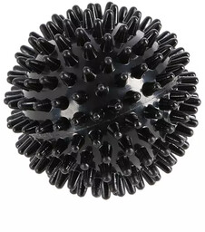 Piłka z kolcami do masażu Lacrosse BLP01 BLACK