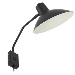 Lindby - Adrik Lampa Ścienna Czarny