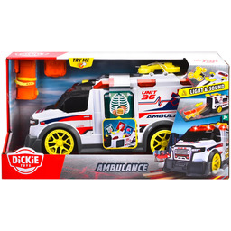 Samochód Dickie A.s. Ambulans, 35,5 CM