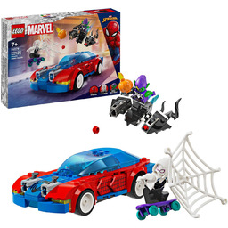 Lego Heroes 76279 Samochód wyścigowy Spider-Mana i Zielony