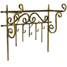 Metalowy Wieszak Na Ubrania Wiszący Metaloplastyka