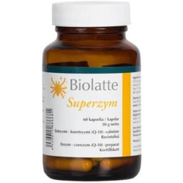 BIOLATTE Superzym, 60kaps. -> Odbiór w Żabce!
