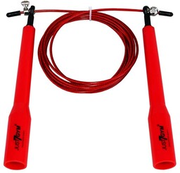 Just7Gym, Skakanka, Ultra Speed Rope Pro 3.0, czerwony,