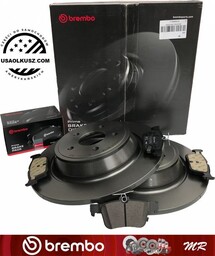 Tylne klocki + tarcze hamulcowe brembo 316mm Ford