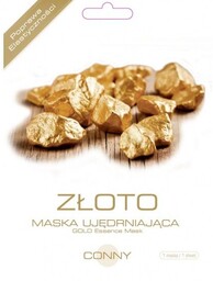 CONNY_Gold Essence Mask Złoto ujędrniająca maseczka w płachcie