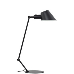 Lampa Stołowa Lindby, Corali, czarny, gabinet pracownia, metal,