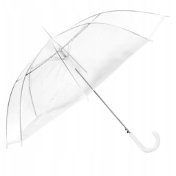 Przezroczysty parasol ślubny parasolka na ślub XXL