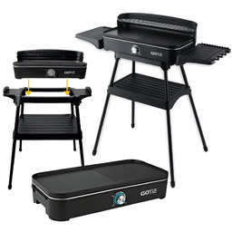 Gotie GGE-2000 Grill Elektryczny Stojący Stołowy Ogrodowy Duży