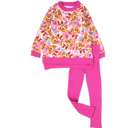Dres dziewczęcy 128 bluza legginsy getry Psi Patrol