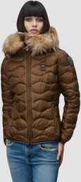 BLAUER Brązowa damska kurtka Aldie Short Jackets