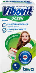 Vibovit Uczeń Witaminy + żelazo, po 8 roku