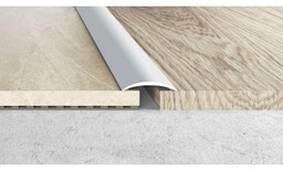Listwa dylatacyjna Effect A03 SREBRO KLEJ 180 CM