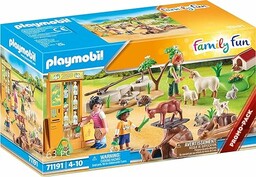 PLAYMOBIL Family Fun 71191 Mini zoo, ze zwierzętami,