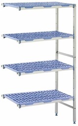 Tournus Regał narożny 4 półki 1750(h)x500x1453 mm