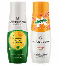 2X Syrop Do Saturatora Sodastream Imbir Ginger +