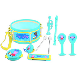 Lexibook, Świnka Peppa, Zestaw instrumentów, K360PP 7 instrumentów: