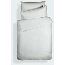 Bianca Komplet pościeli Plain Dyed White 140x220+65x65