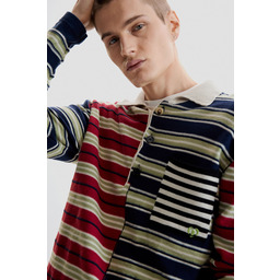 Desigual sweter w paski