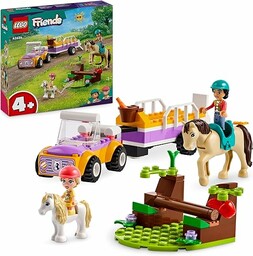 Zestaw LEGO Friends Przyczepka dla konia i kucyka