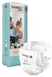 BAMBO Nature 6 (XXL 16+kg) Pieluszki, 40 szt.