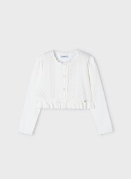 Sweter rozpinany ażurowy Mayoral Roz: 104cm