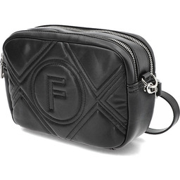 Czarna Torebka Filippo Damska Modna Listonoszka