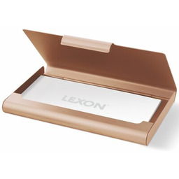 LEXON Pokrowiec na wizytówki Card Box LD14D9 Złoty