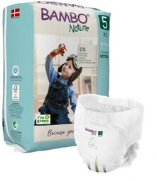 BAMBO Nature PANTS 5 (XL 12-18kg) Pieluszki,19szt.