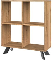 Regał dębowy LOFT TOLEDO BOX H2S2