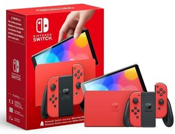 Nintendo Switch OLED Mario Red Edition Czerwony Konsola