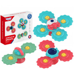 Gryzak Spinner Wirujący z Przyssawką Zestaw 3 szt_20SZT