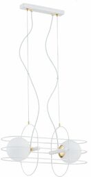Lampa wisząca nowoczesna ROSSANO 850 loftowa biała Argon
