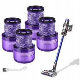 4* Filtr Zmywalny Do Odkurzacza V11 SV14 Dyson