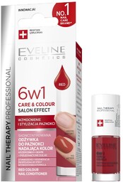 EVELINE Nail Therapy 6w1 Care & Colour skoncentrowana