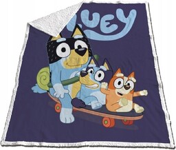 Koc Bluey pies pieski psy Bandit Narzuta kocyk