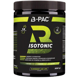 B-PAC Isotonic suplement diety w formie proszku Czarny