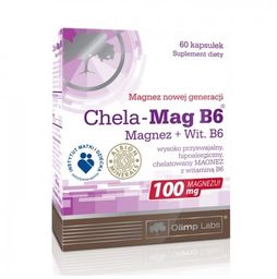Olimp Chela Mag B6 100mg 60 kaps.